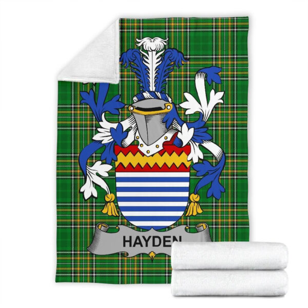 Ireland Premium Blanket - Hayden or O'Hayden Ireland Blanket Irish National Tartan - Image 6