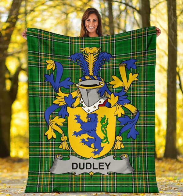 Ireland Premium Blanket - Dudley Ireland Blanket Irish National Tartan - Image 5