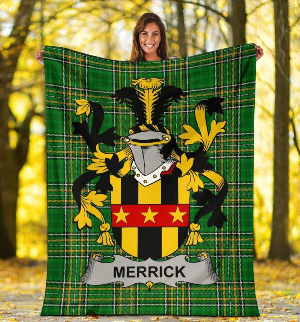 Ireland Premium Blanket - Merrick or Meyrick Ireland Blanket Irish National Tartan - Image 5