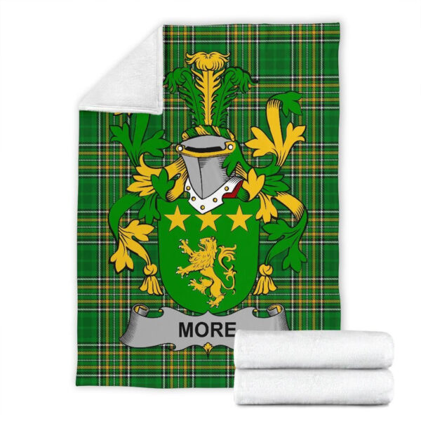 Ireland Premium Blanket - More or O'More Ireland Blanket Irish National Tartan - Image 7