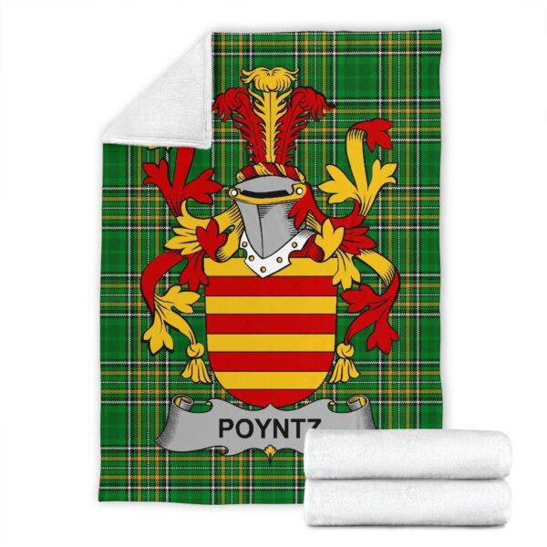 Ireland Premium Blanket - Poyntz Ireland Blanket Irish National Tartan - Image 7