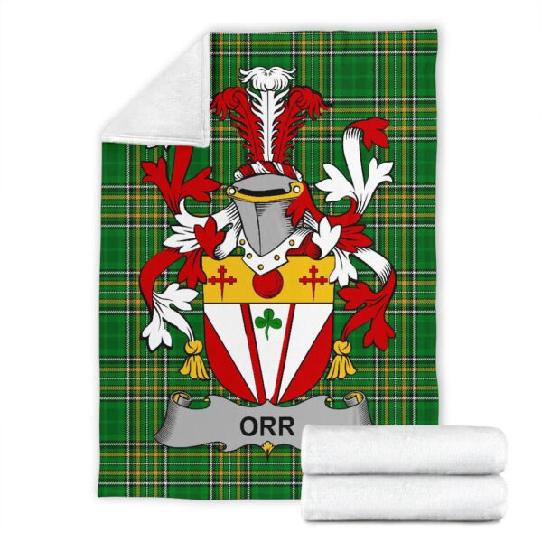 Ireland Premium Blanket - Orr Ireland Blanket Irish National Tartan - Image 7