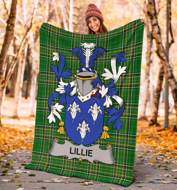 Ireland Premium Blanket - Lillie or MacLilly Ireland Blanket Irish National Tartan - Image 4