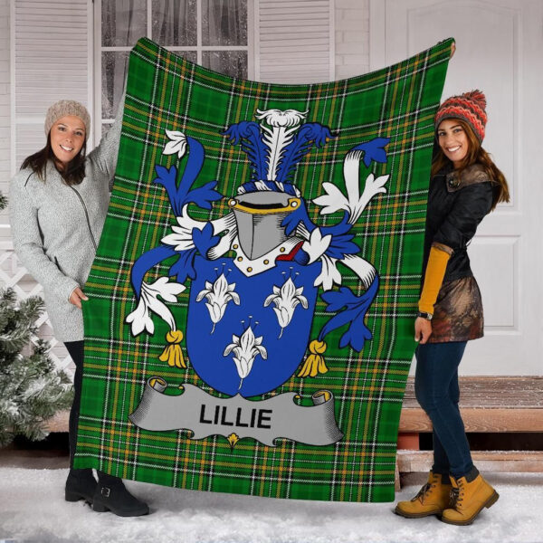 Ireland Premium Blanket - Lillie or MacLilly Ireland Blanket Irish National Tartan - Image 6