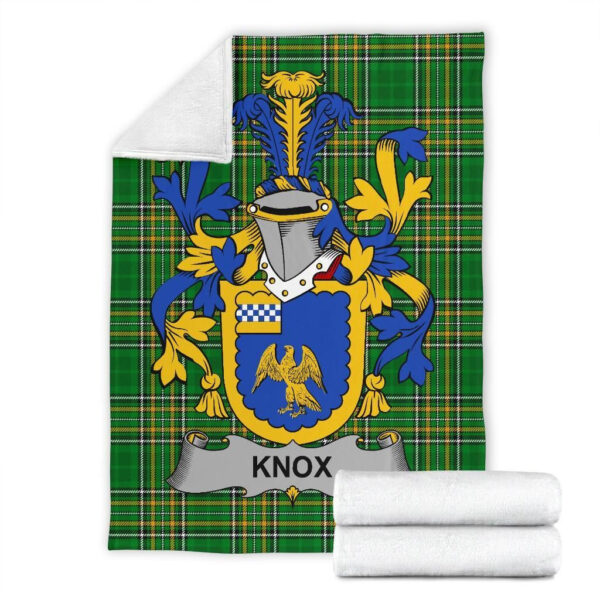 Ireland Premium Blanket - Knox Ireland Blanket Irish National Tartan - Image 7