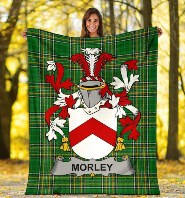 Ireland Premium Blanket - Morley Ireland Blanket Irish National Tartan - Image 5