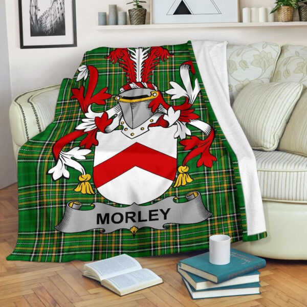 Ireland Premium Blanket - Morley Ireland Blanket Irish National Tartan