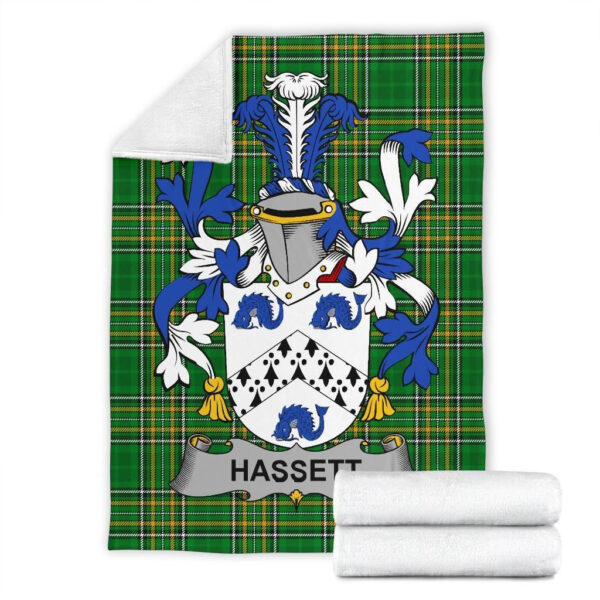 Ireland Premium Blanket - Hassett or Hasset Ireland Blanket Irish National Tartan - Image 7