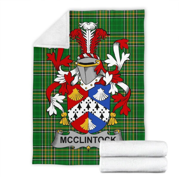 Ireland Premium Blanket - McClintock Ireland Blanket Irish National Tartan - Image 7