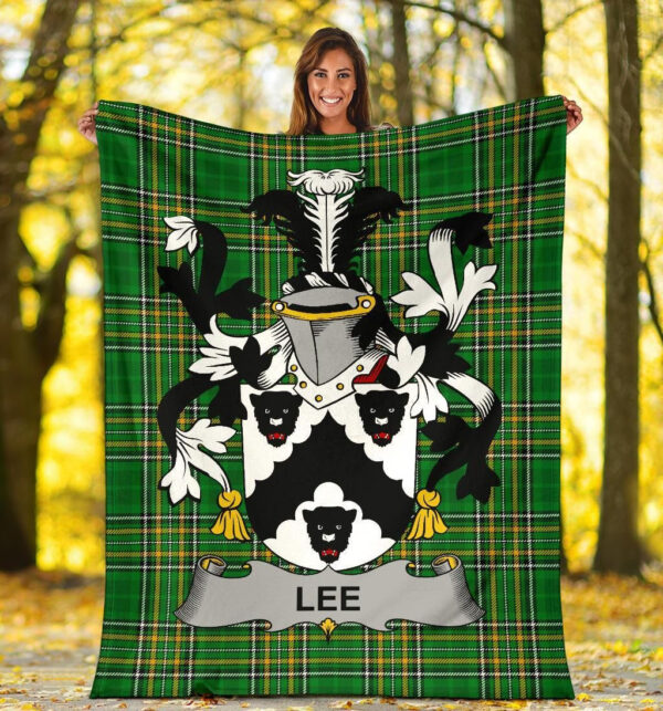 Ireland Premium Blanket - Lee or O'Lee Ireland Blanket Irish National Tartan - Image 5