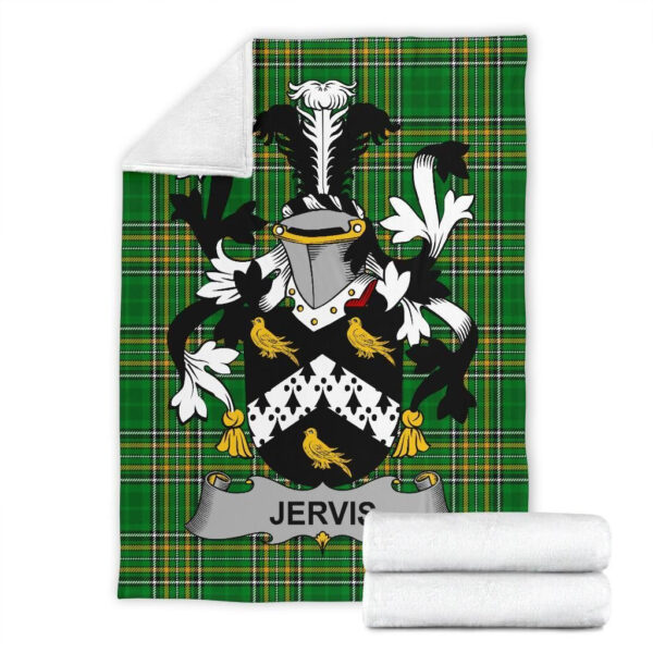 Ireland Premium Blanket - Jervis or Jarvis Ireland Blanket Irish National Tartan - Image 6