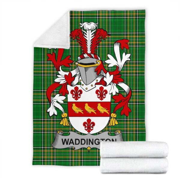 Ireland Premium Blanket - Waddington Ireland Blanket Irish National Tartan - Image 7