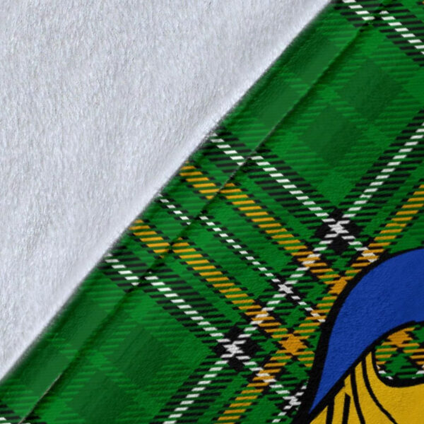 Ireland Premium Blanket - Carrie or O'Carrie Ireland Blanket Irish National Tartan - Image 6