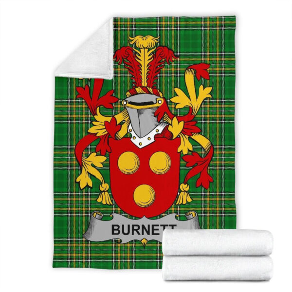 Ireland Premium Blanket - Burnett Ireland Blanket Irish National Tartan - Image 7