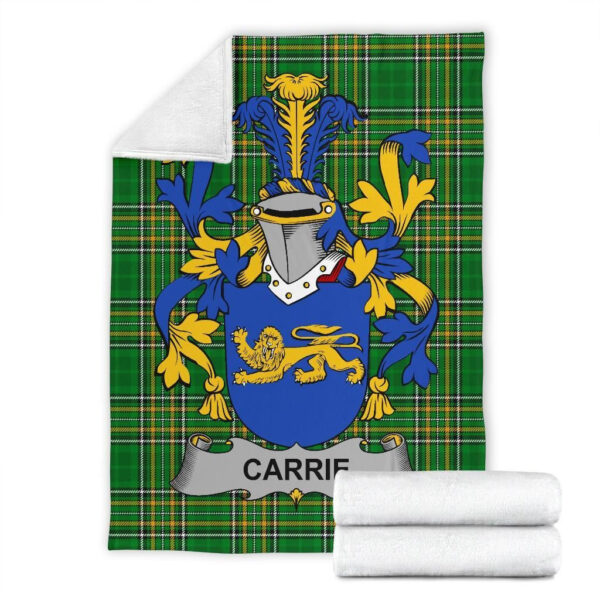 Ireland Premium Blanket - Carrie or O'Carrie Ireland Blanket Irish National Tartan - Image 5