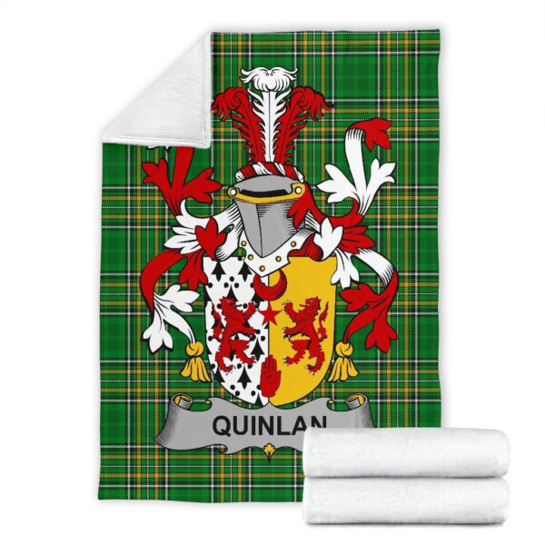 Ireland Premium Blanket - Quinlan or O'Quinlevan Ireland Blanket Irish National Tartan - Image 7