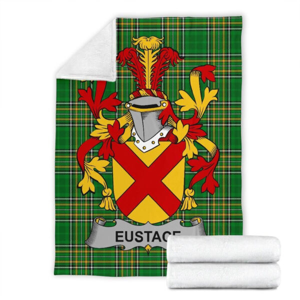 Ireland Premium Blanket - Eustace Ireland Blanket Irish National Tartan - Image 7