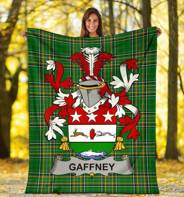 Ireland Premium Blanket - Gaffney Ireland Blanket Irish National Tartan - Image 5