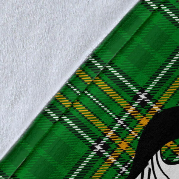 Ireland Premium Blanket - Marbury or Maybery Ireland Blanket Irish National Tartan - Image 8