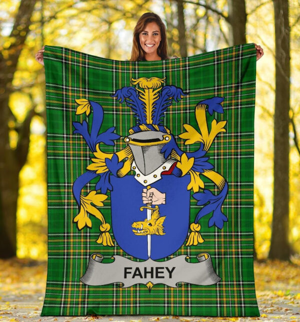 Ireland Premium Blanket - Fahey or O'Fahy Ireland Blanket Irish National Tartan - Image 5