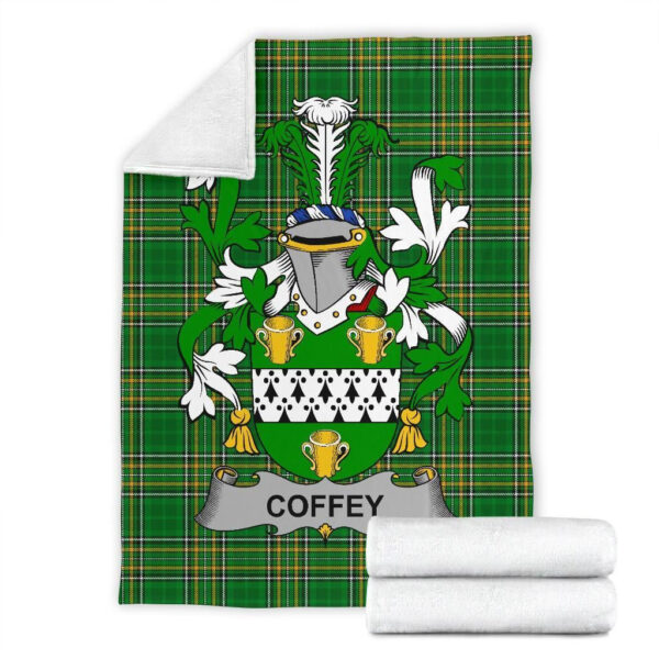 Ireland Premium Blanket - Coffey or O'Coffey Ireland Blanket Irish National Tartan - Image 7