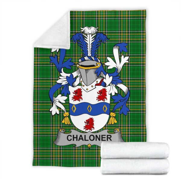 Ireland Premium Blanket - Chaloner Ireland Blanket Irish National Tartan - Image 7