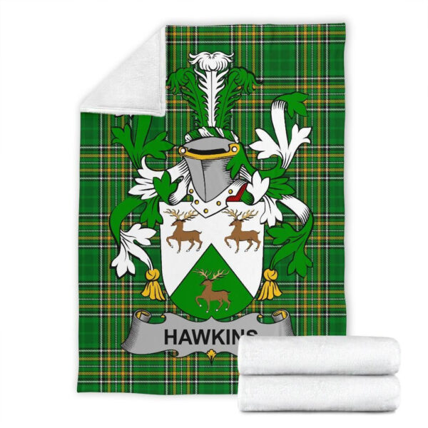 Ireland Premium Blanket - Hawkins or Haughan Ireland Blanket Irish National Tartan - Image 7