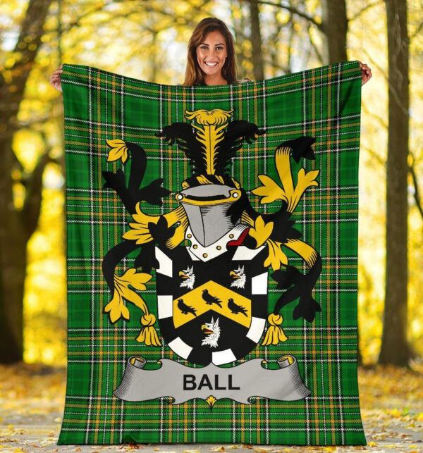 Ireland Premium Blanket - Ball Ireland Blanket Irish National Tartan - Image 5