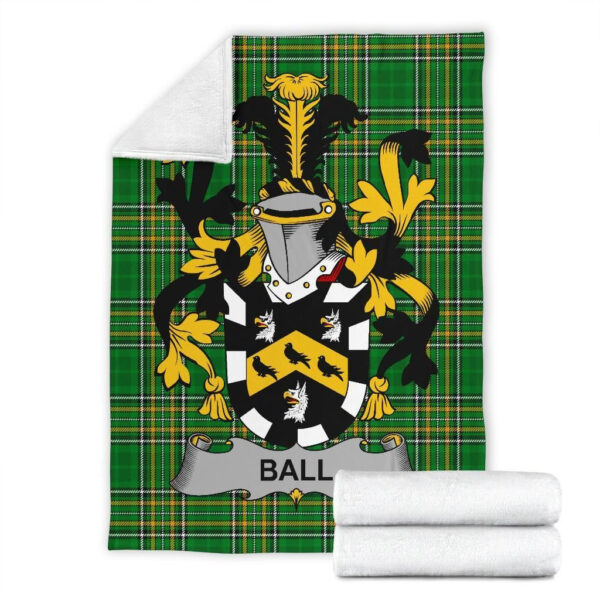 Ireland Premium Blanket - Ball Ireland Blanket Irish National Tartan - Image 7