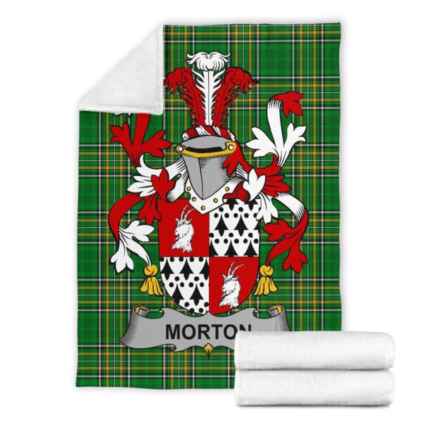 Ireland Premium Blanket - Morton Ireland Blanket Irish National Tartan - Image 7