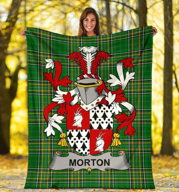 Ireland Premium Blanket - Morton Ireland Blanket Irish National Tartan - Image 5