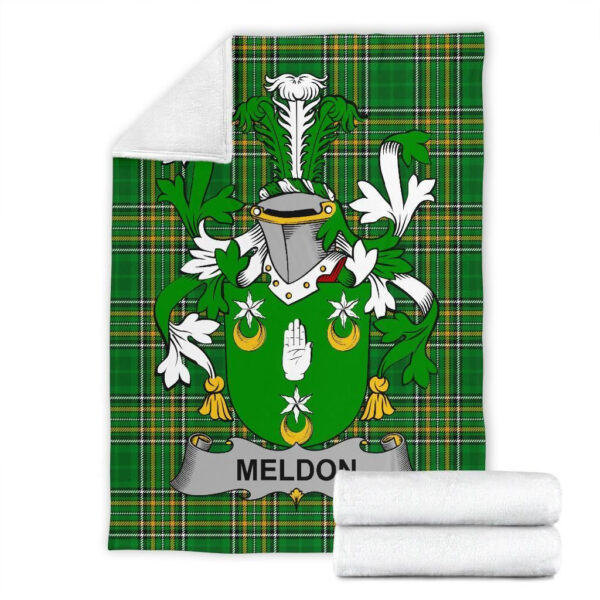 Ireland Premium Blanket - Meldon or Muldoon Ireland Blanket Irish National Tartan - Image 7