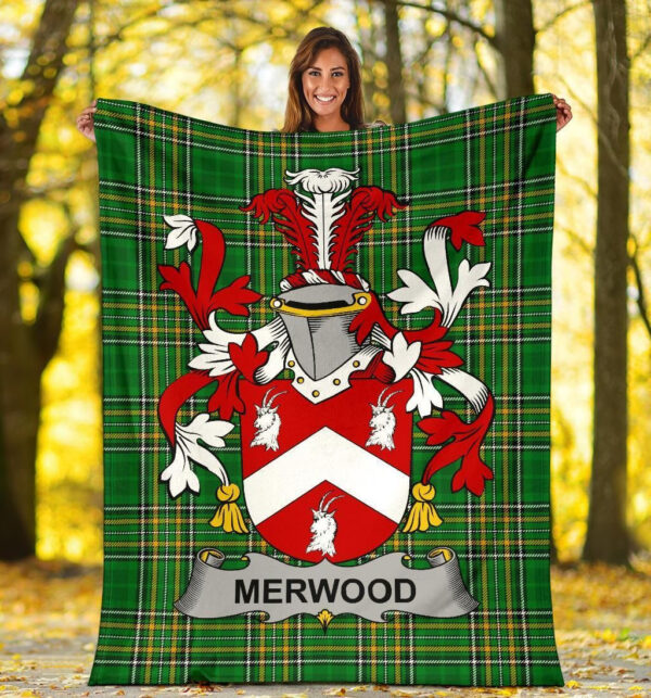 Ireland Premium Blanket - Merwood Ireland Blanket Irish National Tartan - Image 5