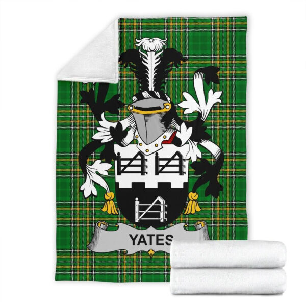 Ireland Premium Blanket - Yeates Ireland Blanket Irish National Tartan - Image 6