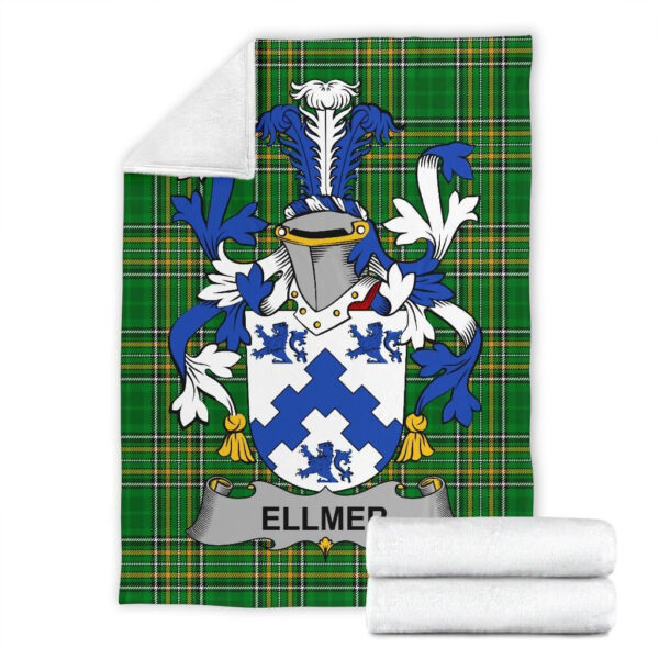 Ireland Premium Blanket - Ellmer Ireland Blanket Irish National Tartan - Image 7