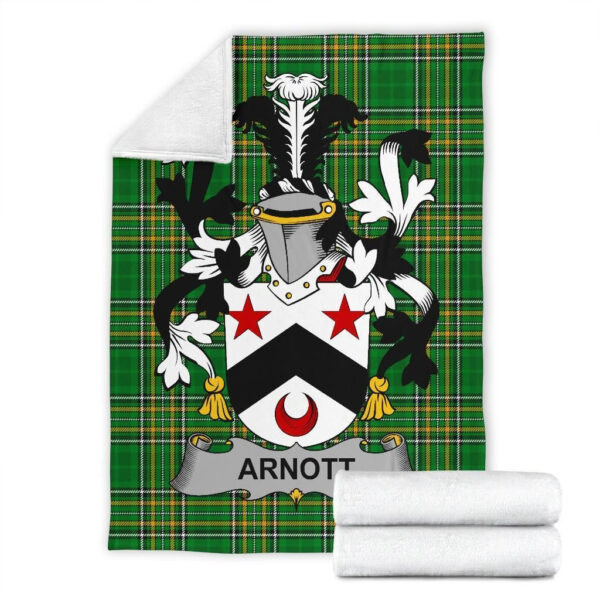 Ireland Premium Blanket - Arnott Ireland Blanket Irish National Tartan - Image 6