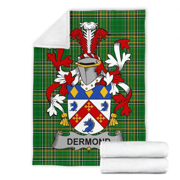 Ireland Premium Blanket - Dermond or O'Dermond Ireland Blanket Irish National Tartan - Image 7