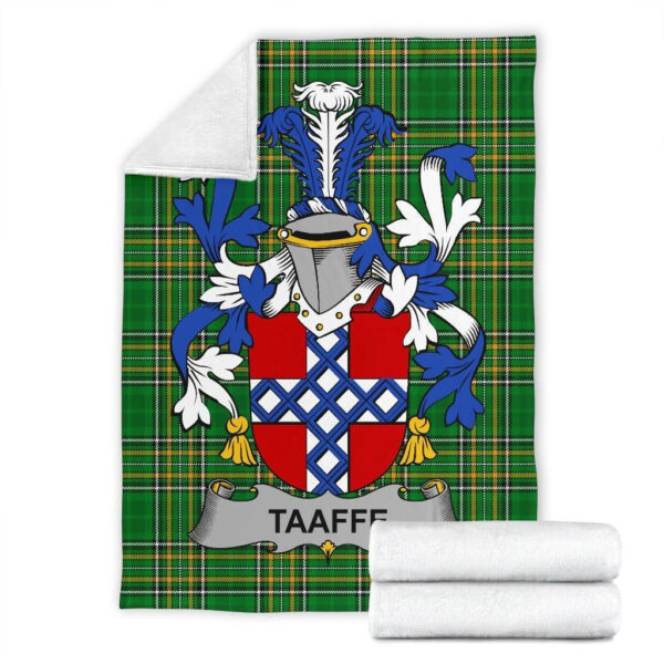 Ireland Premium Blanket - Taaffe Ireland Blanket Irish National Tartan - Image 7