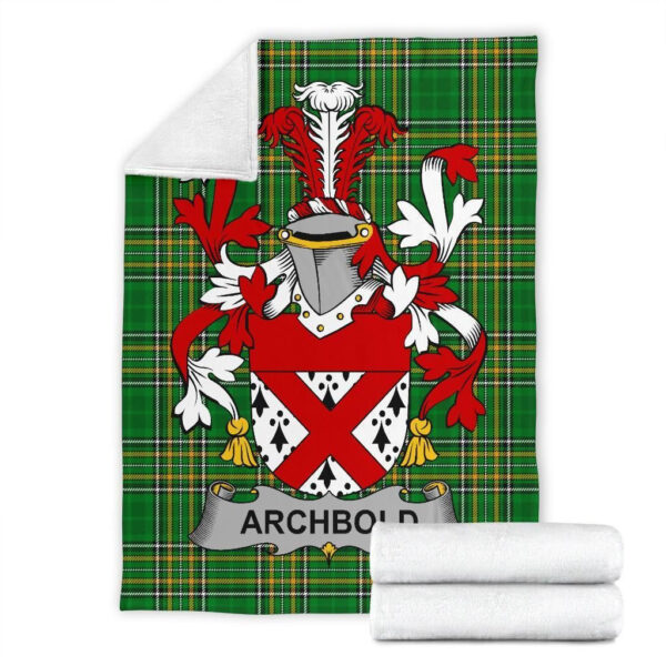 Ireland Premium Blanket - Archbold Ireland Blanket Irish National Tartan - Image 6