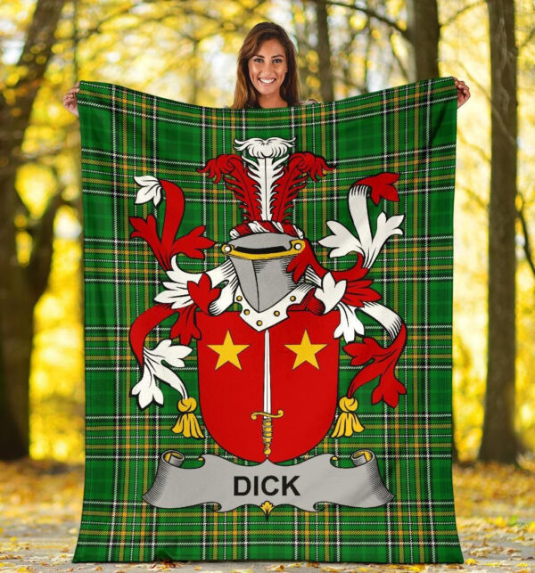 Ireland Premium Blanket - Dick Ireland Blanket Irish National Tartan - Image 5