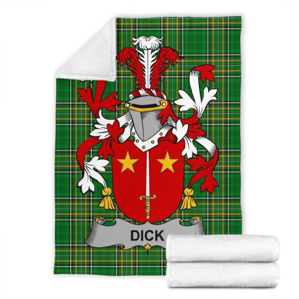 Ireland Premium Blanket - Dick Ireland Blanket Irish National Tartan - Image 7