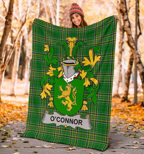 Ireland Premium Blanket - Connor or O'Connor (Kerry) Ireland Blanket Irish National Tartan - Image 4