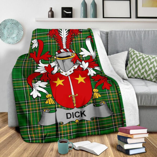 Ireland Premium Blanket - Dick Ireland Blanket Irish National Tartan - Image 3