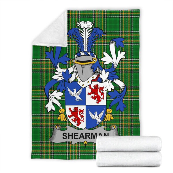 Ireland Premium Blanket - Shearman Ireland Blanket Irish National Tartan - Image 7