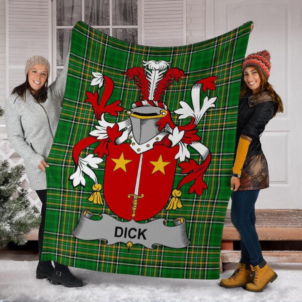 Ireland Premium Blanket - Dick Ireland Blanket Irish National Tartan - Image 6