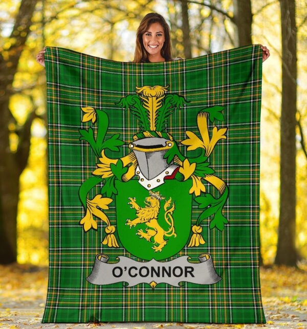 Ireland Premium Blanket - Connor or O'Connor (Kerry) Ireland Blanket Irish National Tartan - Image 5