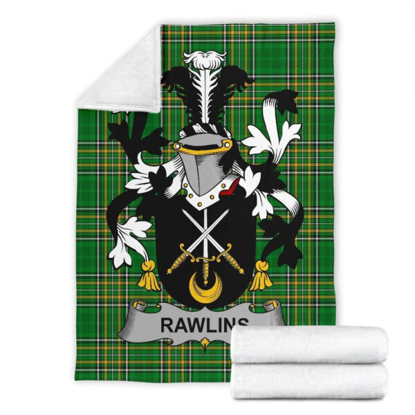 Ireland Premium Blanket - Rawlins Ireland Blanket Irish National Tartan - Image 7