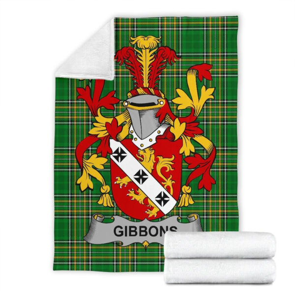 Ireland Premium Blanket - Gibbons or McGibbons Ireland Blanket Irish National Tartan - Image 7