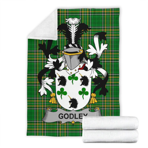 Ireland Premium Blanket - Godley Ireland Blanket Irish National Tartan - Image 6