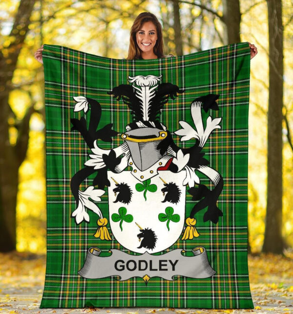 Ireland Premium Blanket - Godley Ireland Blanket Irish National Tartan - Image 5